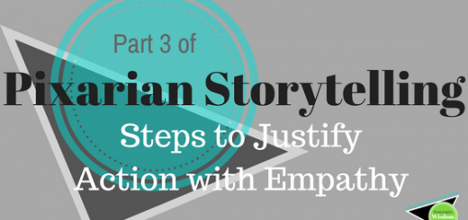 Pixar blog series storytelling justify actions with empathy and emotions