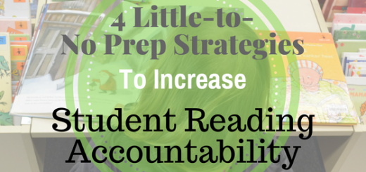4 little to no prep strategies to increase student reading accountability